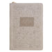 Sufficient Grace Taupe Classic Journal with Zipper Closure