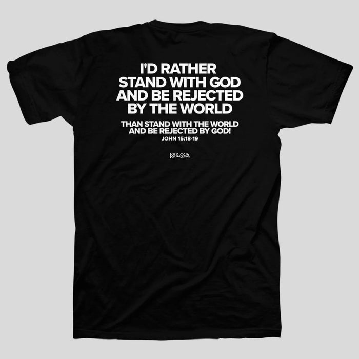 I Stand With God T-Shirt 2XL