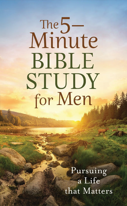 The 5-Minute Bible Study for Men
