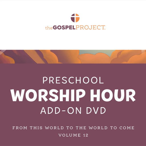 Gospel Project: Preschool Worship Hour DVD, Summer 2024