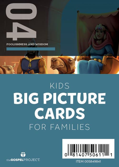 Gospel Project: Kids Big Picture Cards, Summer 2025