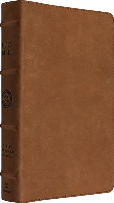ESV Heirloom Bible, Scriptura Sacra, Tan Cowhide