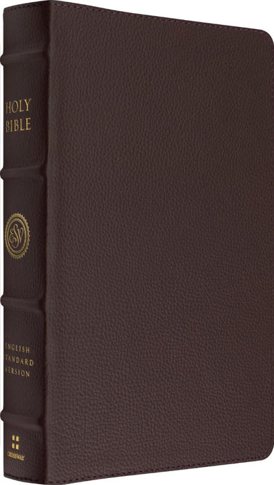 ESV Heirloom Bible, Scriptura Sacra, Mahogany Calfskin
