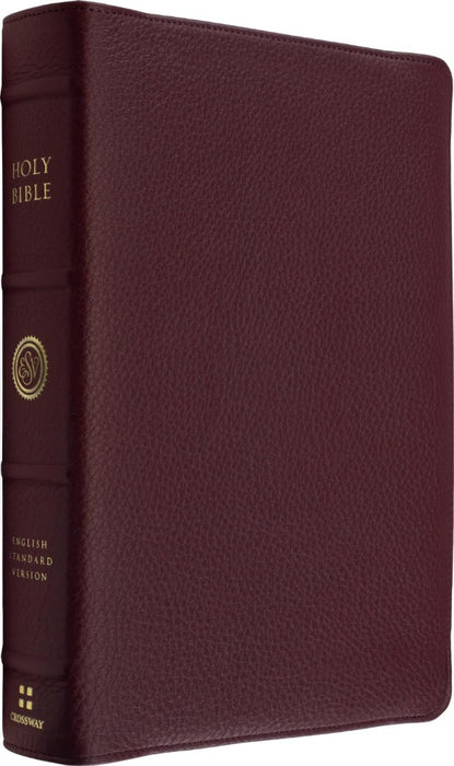 ESV Heirloom Bible, Scriptura Sacra, Bordeaux Calfskin