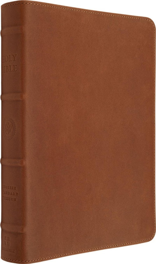 ESV Heirloom Bible, Gratia: Large Print, Tan Cowhide