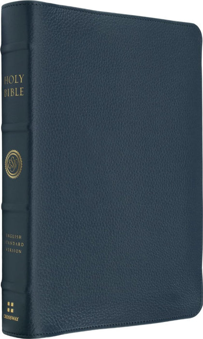 ESV Heirloom Bible, Gratia: Large Print, Blue Calfskin