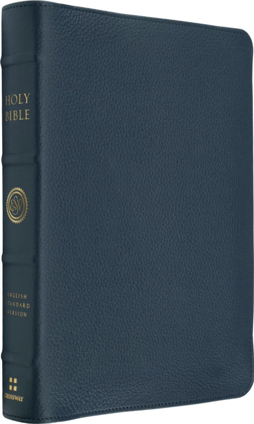 ESV Heirloom Bible, Gratia: Large Print, Blue Calfskin