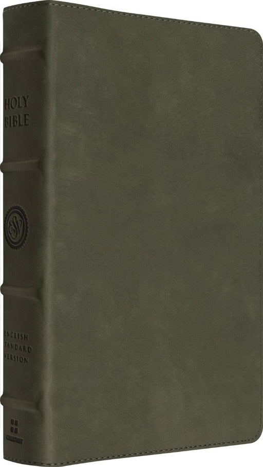 ESV Heirloom Bible, Scriptura Sacra, Green Cowhide