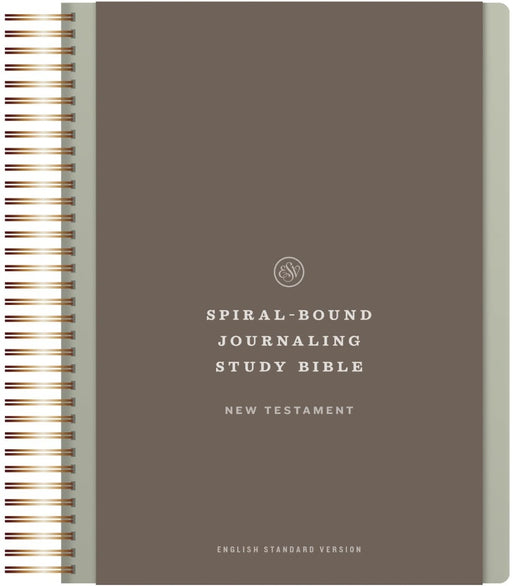 ESV Spiral-Bound Journaling Study Bible, New Testament