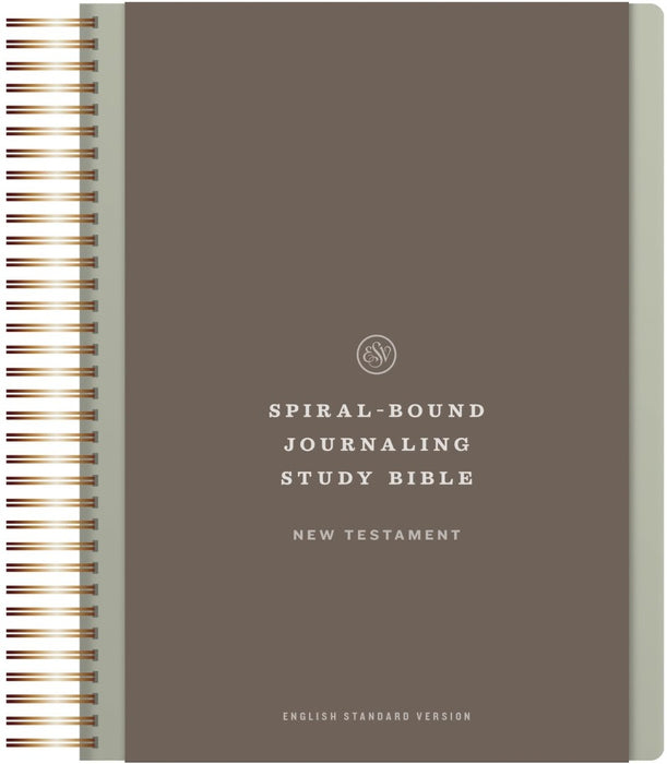 ESV Spiral-Bound Journaling Study Bible, New Testament
