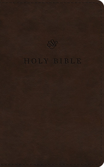 ESV Premium Church Bible, Red Letter, Brown