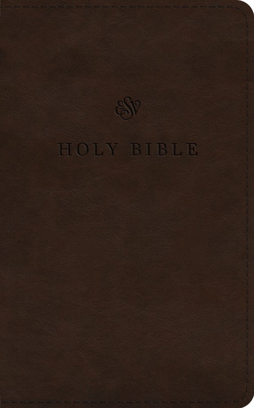 ESV Premium Church Bible, Red Letter, Brown