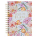 I Know The Plans Bright Floral Spiral Journal