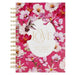 Love Cherry Pink Hummingbird Spiral Journal