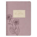 Always Be Joyful Dusty Mauve Classic Journal With Zipper