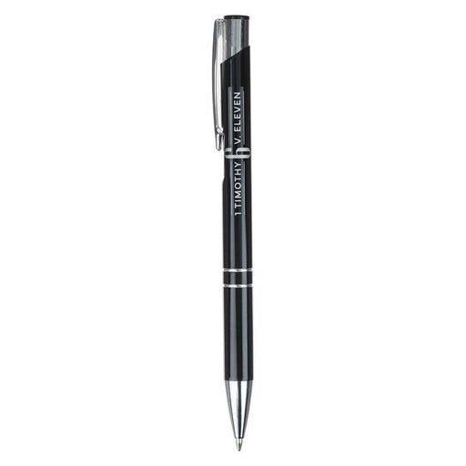 Man Of God Black Gift Pen In Brown Prism Gift Box