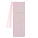 Bless And Keep You Blush Floral Faux Leather Bookmark