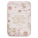 Bless And Keep You Blush Bloom Faux Leather Phone Wallet