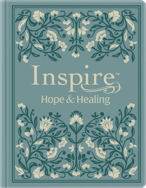 NLT Inspire Hope and Healing Bible, Dusty Teal