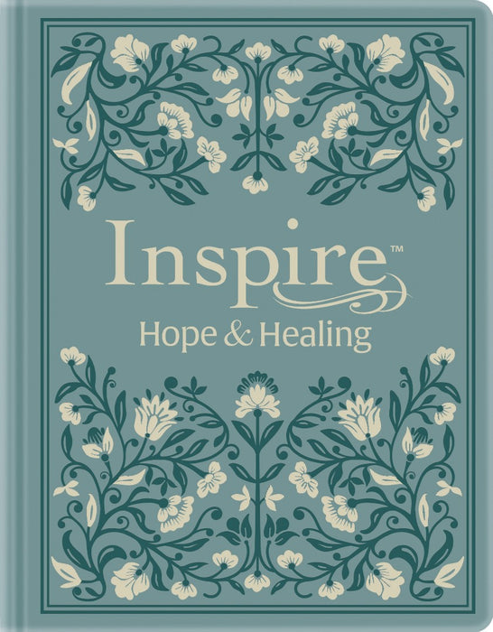 NLT Inspire Hope and Healing Bible, Dusty Teal