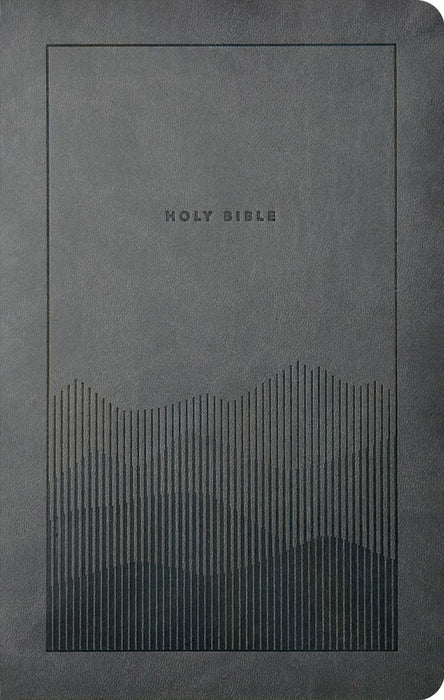 NLT Premium Value Thinline Bible, Filament Enabled, Gray