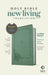 NLT Large Print Premium Value Thinline Bible, Sage Green