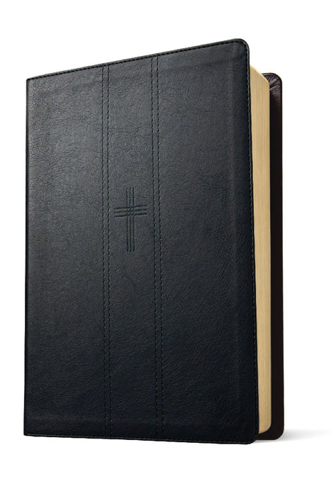 NLT Every Man's Bible, Large Print, Black