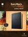 NLT Every Man's Bible, Large Print, Black