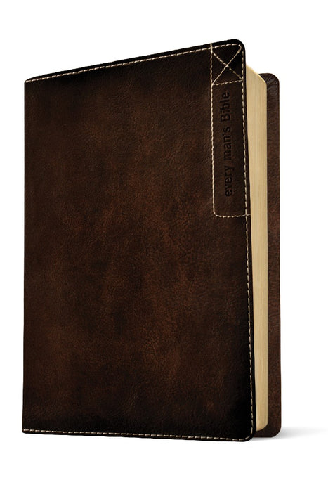 NLT Every Man's Bible, Large Print, Deluxe Explorer Edition