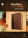 NLT Every Man's Bible, Large Print, Brown/Tan