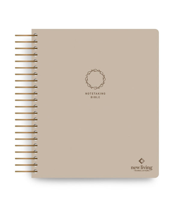 NLT Spiral-Bound Notetaking Bible, Filament Enabled