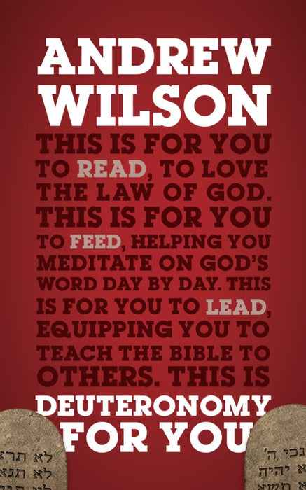 Deuteronomy For You