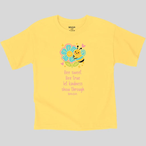 Bee Sweet & True Kids T-Shirt Large