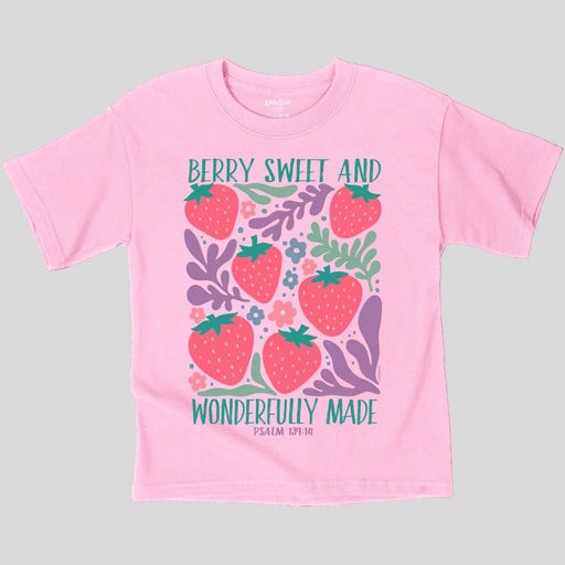 Strawberries Kids T-Shirt Medium