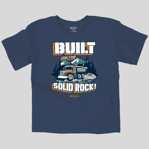 Built on the Rock Kids T-Shirt Medium