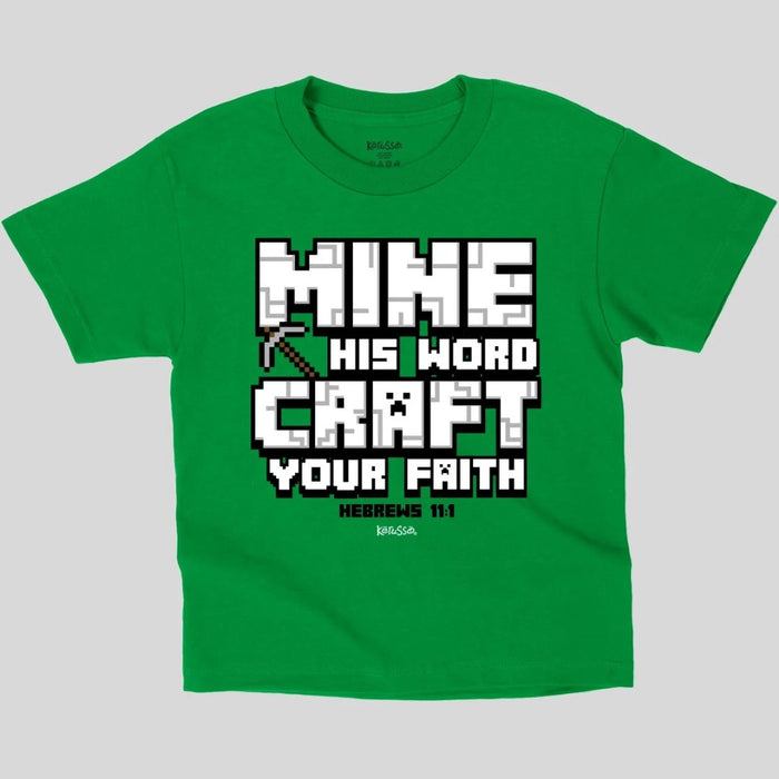 Mine His Word Kids T-Shirt X-Small