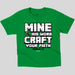 Mine His Word Kids T-Shirt Large