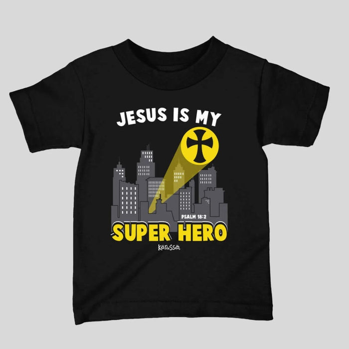 Jesus Super Hero Kids T-Shirt X-Small