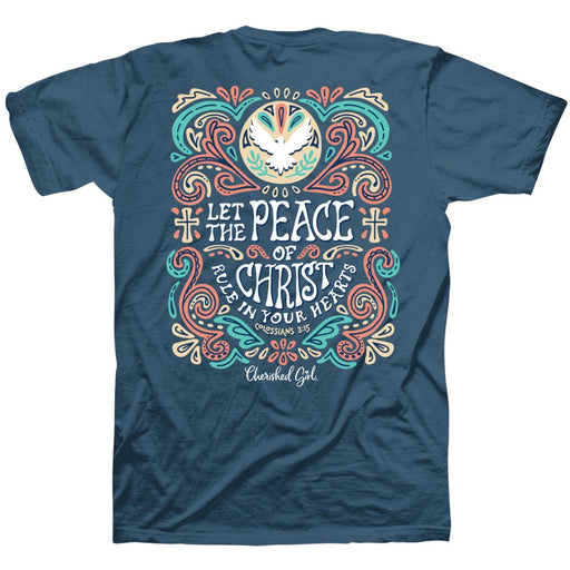 Peace of Christ Cherished Girl T-Shirt Large