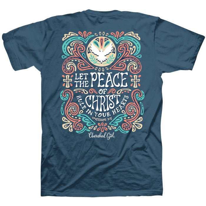 Peace of Christ Cherished Girl T-Shirt Large