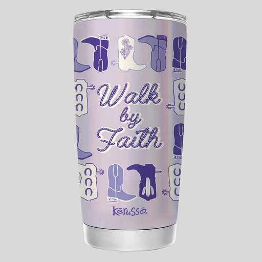 Walk By Faith - 20oz Stainless Steel Tumbler