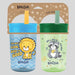 Raccoon & Lion - 15oz Soft Silicone Straw Cup 2-pack