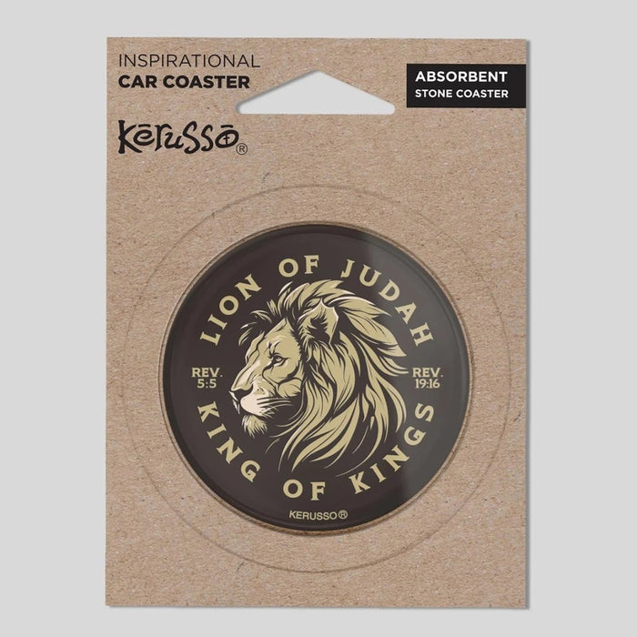 Lion of Judah - Car Coaster