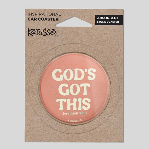 God's Got This - Car Coaster