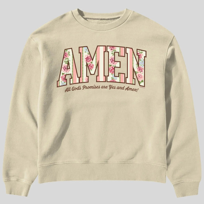 Amen Boxy Crew Fleece Medium