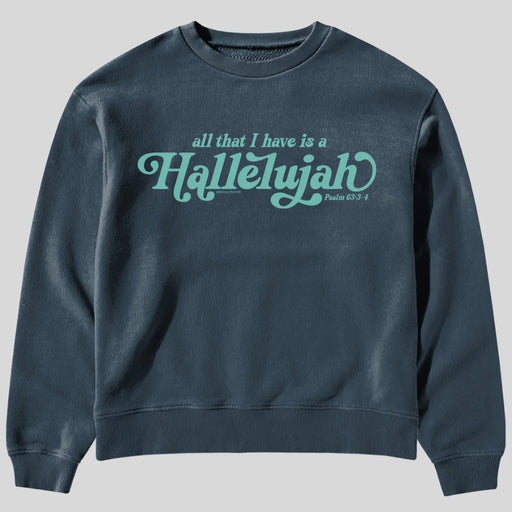 Hallelujah Boxy Crew Fleece Large