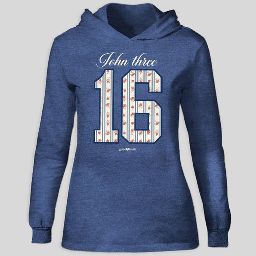 John 3:16 Hoody Tee XL