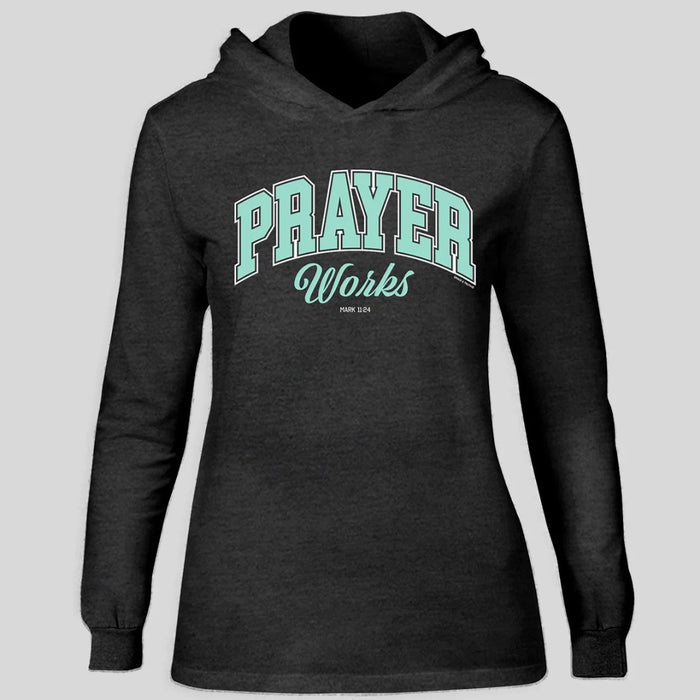 Prayer Works Hoody Tee Small