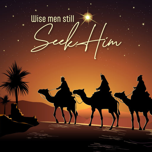 Wise Christmas Cards (Pack Of 10)