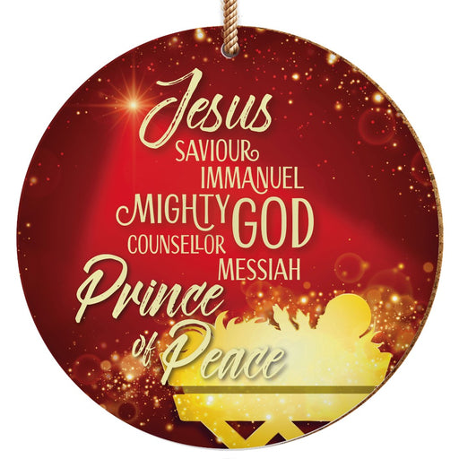 Saviour Ceramic Christmas Decoration